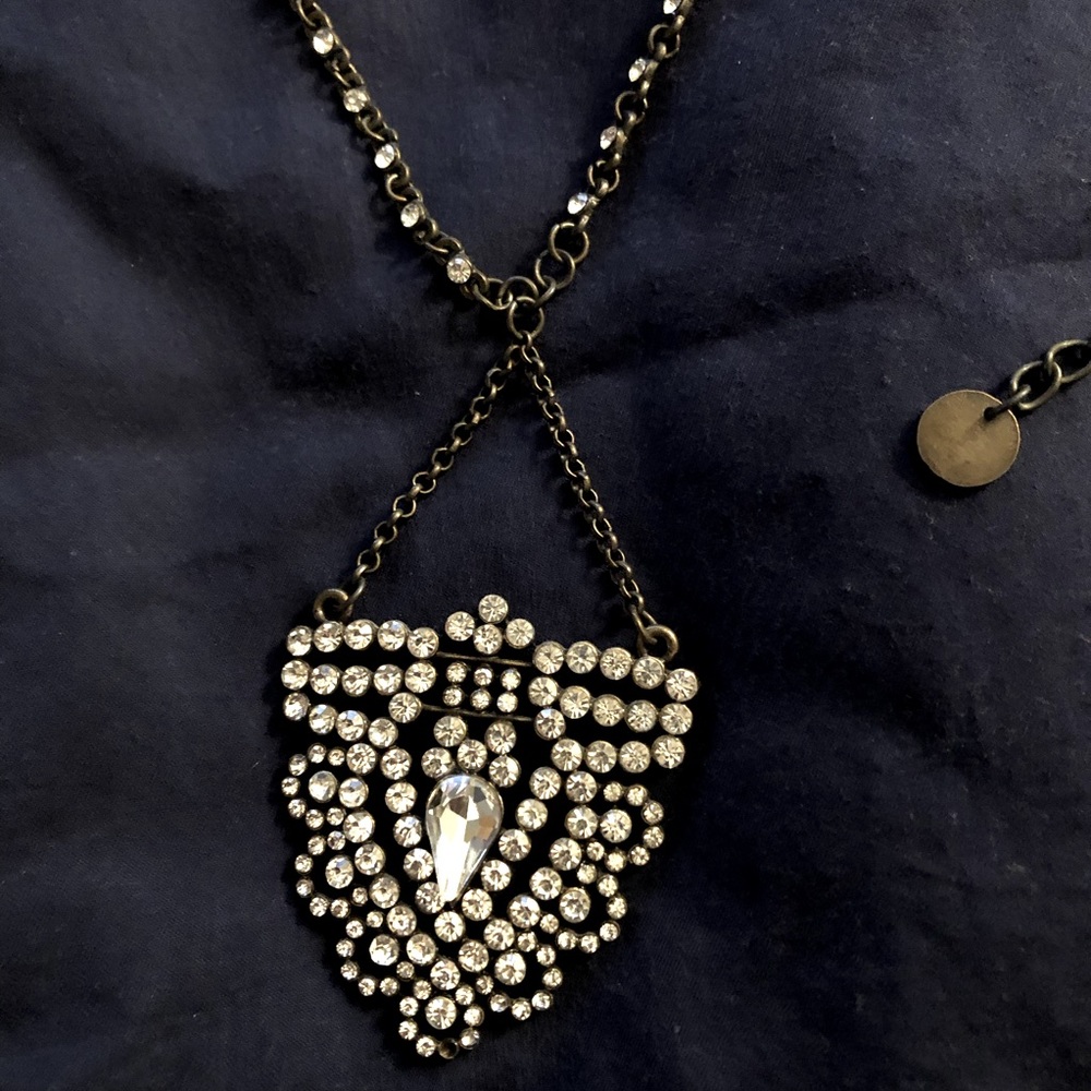 Rhinestone necklace